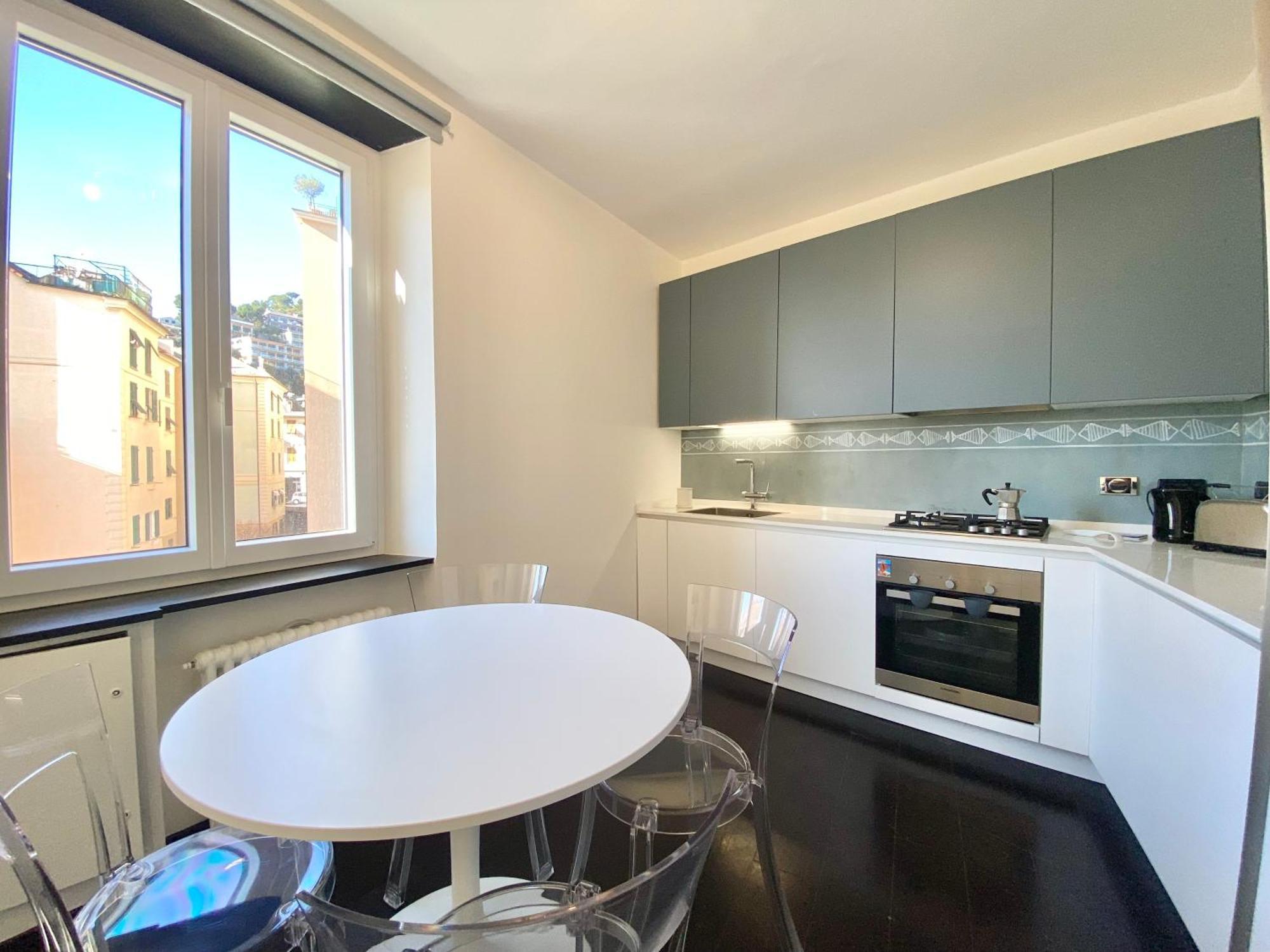 Casaviva - Modern Lively Trilo In Genova Nervi Lägenhet Exteriör bild