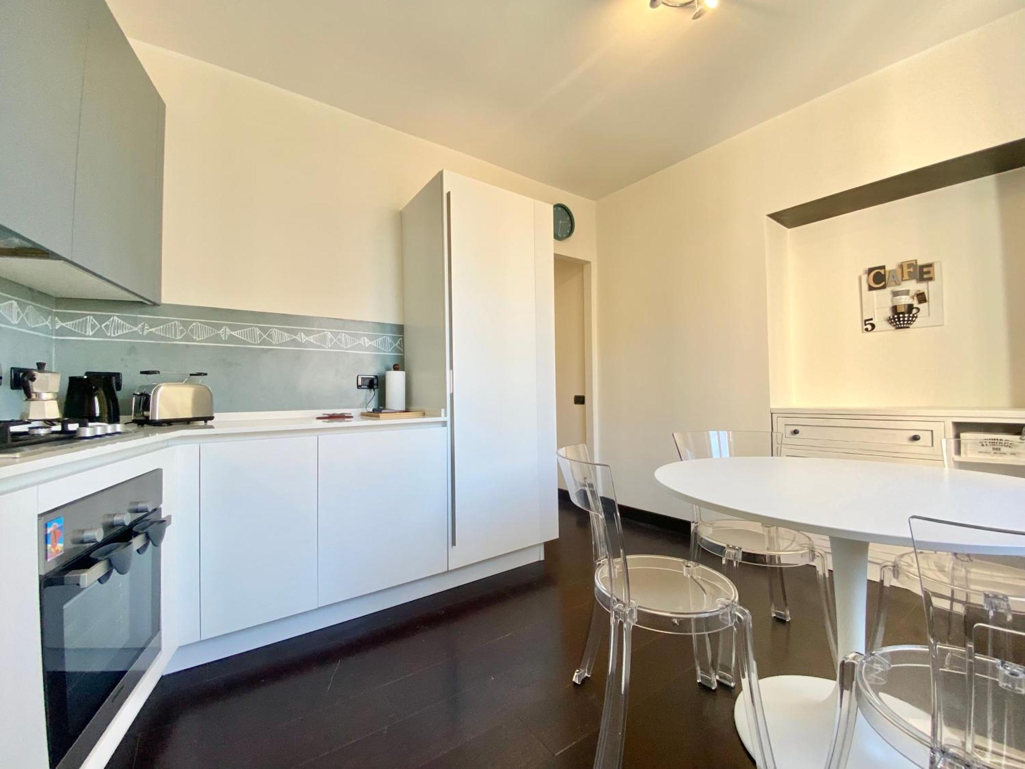Casaviva - Modern Lively Trilo In Genova Nervi Lägenhet Exteriör bild